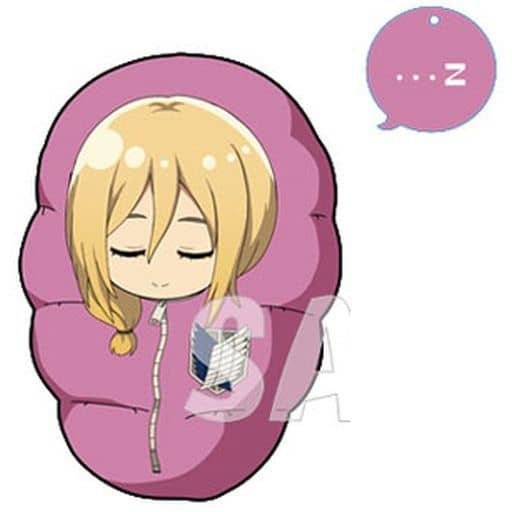 Historia Reiss Attack on Titan Minobukuro Die Cut Cushion Key Chain Key Chain [USED]