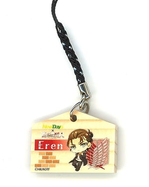 Ellen Yeager SD Attack on Titan Ema Netsuke Newdays Limited Key Chain [USED]
