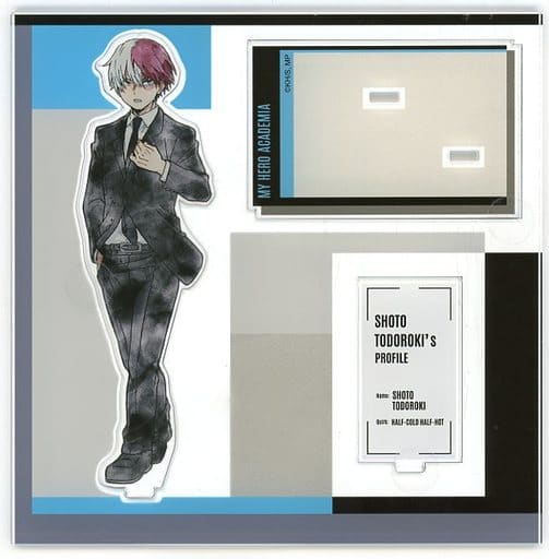 My Hero Academia Shoto Todoroki Acrylic Stand Standing Pose Suit Costume REGENERATION TOHO animation STORE baseyard tokyo REGENERATION My Hero Academia Exclusive Acrylic Stands [USED]