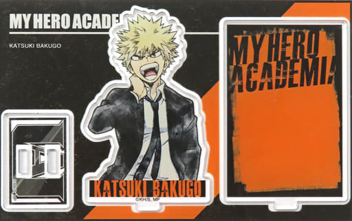 My Hero Academia Katsuki Bakugo Card Type Acrylic Stand Card Type Suit Costume REGENERATION TOHO animation STORE baseyard tokyo REGENERATION My Hero Academia Exclusive Acrylic Stands [USED]