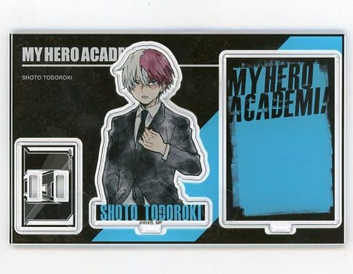 My Hero Academia Shoto Todoroki Acrylic Stand Card Type Suit Costume REGENERATION TOHO animation STORE baseyard tokyo REGENERATION My Hero Academia Exclusive Acrylic Stands [USED]