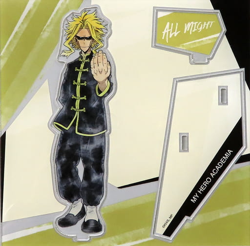 My Hero Academia All Might Acrylic Stand Standing Pose Kung Fu Costume Vol.1 REGENERATION TOHO animation STORE baseyard tokyo REGENERATION My Hero Academia Exclusive Acrylic Stands [USED]