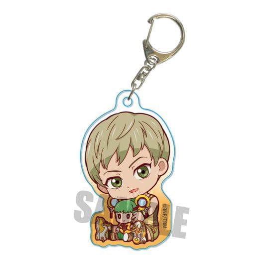 Pao-Lin Huang Tiger & Bunny The Rising Gyugyutto Acrylic Key Chain Key Ring [USED]