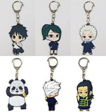 Yuta Okkotsu, etc. Jujutsu Kaisen 0 Rubber Key Chain Collection Theater Limited All 6 Types Set Key Chain [USED]