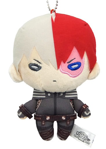 Shoto Todoroki My Hero Academia: World Heroes' Mission Nitotan Plush Toy with Ball Chain TOHO animation STORE Limited Key Chain [USED]