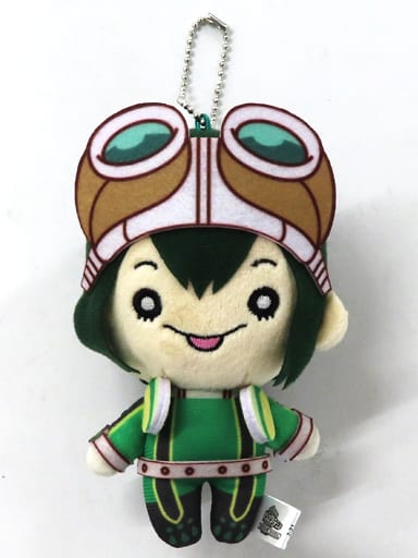 Tsuyu Asui My Hero Academia: World Heroes' Mission Nitotan Plush Toy with Ball Chain TOHO animation STORE Limited Key Chain [USED]