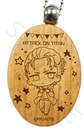 Ellen Yeager PF Line Drawing Attack on Titan The Final Season Wood Charm 4th Charm [USED]