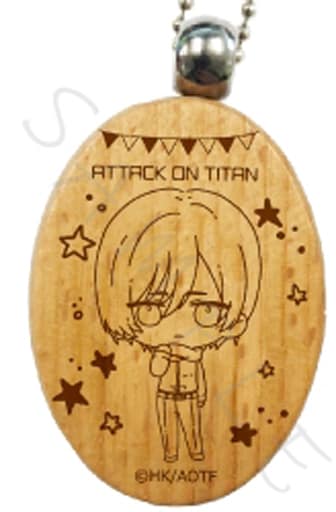 Mikasa Ackerman PG Line Drawing Attack on Titan The Final Season Wood Charm 4th Charm [USED]