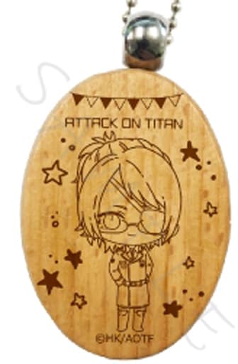 Hange Zoe PI Line Drawing Attack on Titan The Final Season Wood Charm 4th Charm [USED]