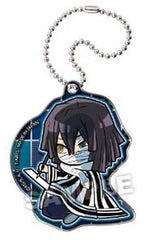 Obanai Iguro Senryu, Haiku Demon Slayer: Kimetsu no Yaiba Pita! Deformed Immersed in Hobbies Acrylic Key Chain Key Chain [USED]