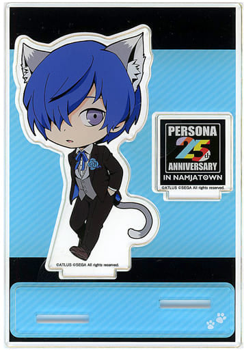 Persona 3 Male Protagonist Acrylic Stand Mini Character Persona 25th Anniversary in Namjatown Exclusive Acrylic Stands [USED]