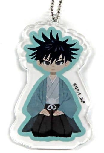 Megumi Fushiguro Jujutsu Kaisen Blind Type Acrylic Key Chain Kiza Picture Key Chain [USED]