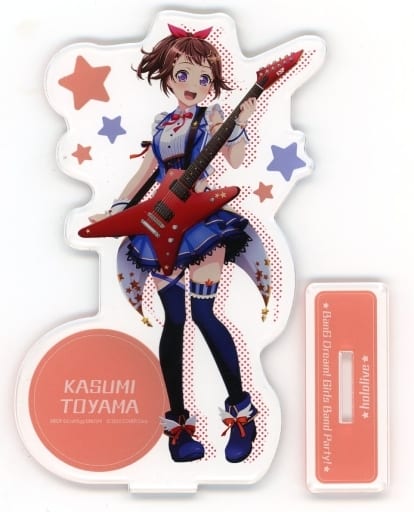 Kasumi Toyama BanG Dream! Girls Band Party! X Hololive Acrylic Stand Acrylic Stand [USED][Pre-Order]