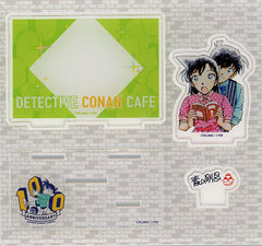 Shinichi Kudo Mori Ran Detective Conan Acrylic Diorama Detective Conan Cafe 100th Volume Commemorative Project Exclusive Acrylic Stand [USED]