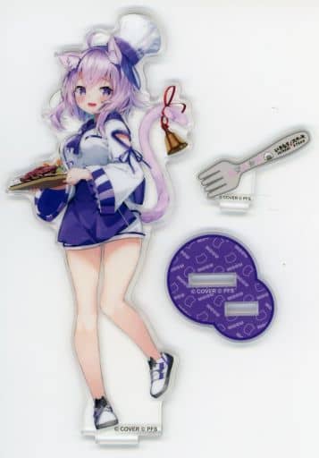 Nekomata Okayu VTuber Hololive Ikinari! Steak Collaboration Acrylic Stand Nekomata Okayu 1 Million Subscribers Project Ikinari! Steak Exclusive Acrylic Stands [USED]