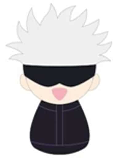 Satoru Gojo Jujutsu Kaisen es Series nino Fukubuku Collection Trading Mascot Key Chain [USED]