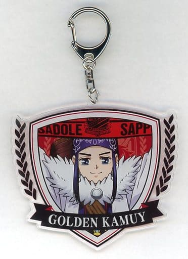 Asirpa Hokkaido Consadole Sapporo X Golden Kamuy Acrylic Key Chain Key Chain [USED]