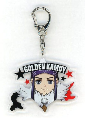 Asirpa Hokkaido Consadole Sapporo X Golden Kamuy Hokkaido Acrylic Key Chain Key Chain [USED]