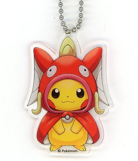 Pikachu Magikarp Pretend G Pokemon Acrylic Keychain Collection Magikarp Pretend & Gyarados Pretend Key Chain [USED]