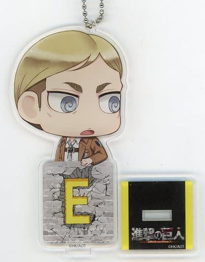 Erwin Smith Attack on Titan Acrylic Stand Key Chain Key Chain [USED]