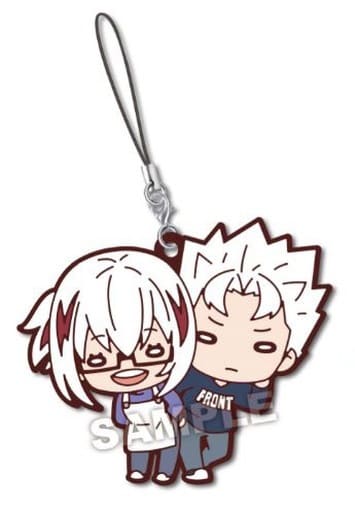 My Hero Academia Fuyumi Todoroki Natsuo Todoroki Nitotan Episode Rubber Mascot Keychains [USED]