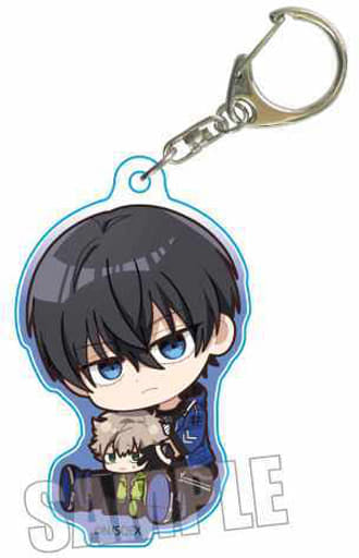 Sho Tenkubashi Tokyo Aliens Gyugyutto Acrylic Key Chain Key Ring [USED]