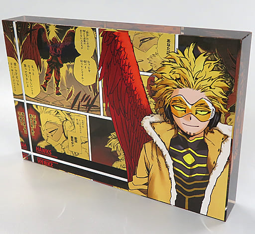 My Hero Academia Hawks Heroes Acrylic Block Acrylic Stands [USED]