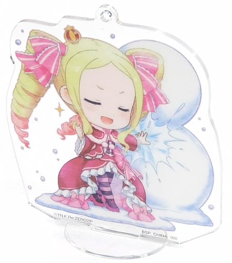 Beatrice Re:ZERO -Starting Life in Another World- Ichiban Kuji Fuyu ni Maiorita Shojotachi Acrylic Stand In the Snow Version Prize F Acrylic Stand [USED]