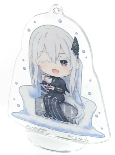 Echidna Re:ZERO -Starting Life in Another World- Ichiban Kuji Fuyu ni Maiorita Shojotachi Acrylic Stand In the Snow Version Prize F Acrylic Stand [USED]