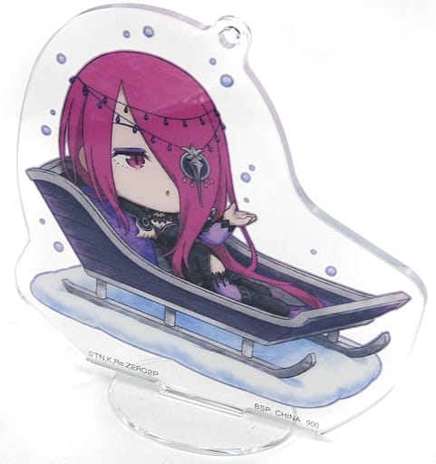 Sekhmet Re:ZERO -Starting Life in Another World- Ichiban Kuji Fuyu ni Maiorita Shojotachi Acrylic Stand In the Snow Version Prize F Acrylic Stand [USED]