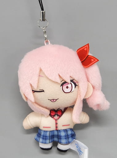 Mizuki Akatsukiyama Project Sekai Colorful Stage! Feat. Hatsune Miku Sega Lucky Kuji Petit Nui Mascot Prize B Key Ring [USED]
