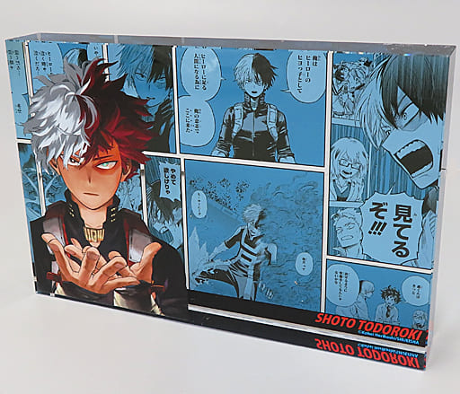 My Hero Academia Shoto Todoroki Heroes Acrylic Block Acrylic Stands [USED]