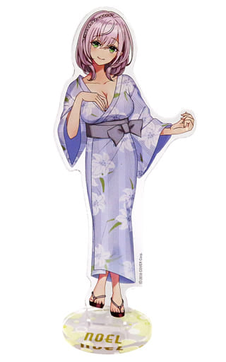 Shirogane Noel VTuber Hololive Acrylic Stand Yukata Ver. Gokurakuyu Raku SPA Collaboration Fulolife Exclusive Acrylic Stands [USED]