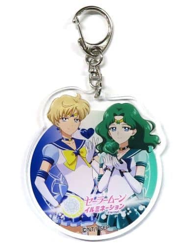 Sailor Uranus Sailor Neptune Sailor Moon Blind Acrylic Charms Illumination Eternal in Sagamiko Illumillion Limited Charm [USED]