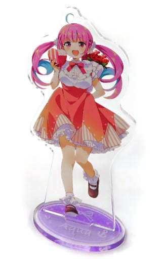 Minato Aqua Illustration by Namori VTuber Hololive Original Acrylic Stand Vol.6 FamilyMart Vol.6 Exclusive Acrylic Stands [USED]