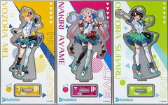Nakiri Ayame, etc. Holomart Outfit VTuber Hololive Original Acrylic Stand A FamilyMart Vol.6 FamiPay Web Exclusive Set of 3 Acrylic Stands [USED]