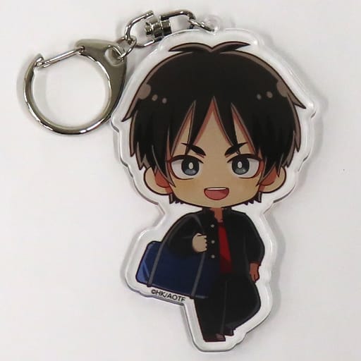 Ellen Yeager Uniform Attack on Titan Big Key Chain Princess Cafe Limited Key Chain [USED]