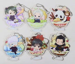 Maki Zenin, etc. Jujutsu Kaisen 0 Punitop Parfait Acrylic Charm Vol.2 All 6 Types Set Charm [USED]