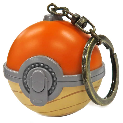 Hisui Region Monster Ball Pokemon Keychain Pokemon Center Limited Key Chain [USED]