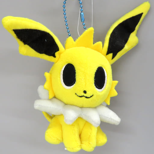 Jolteon Pokemon Ball Chain Mascot Pokemon Time Eevee Collection Pokemon Center Limited Key Chain [USED]