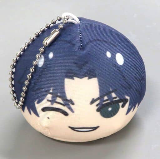 Keigo Atobe Benefit Ver. The New Prince of Tennis Omanjuu Niginigi Mascot Hyotei Ver. animate Limited Box Purchase Privilege Key Ring [USED]