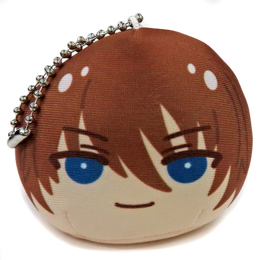 Shusuke Fuji Benefit Ver. The New Prince of Tennis Omanjuu Niginigi Mascot Seigaku Ver. animate Limited Box Purchase Privilege Key Ring [USED]