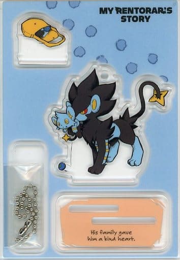Shinx Luxray Pokemon Acrylic Charm Collection with Stand My Rentorar's Story Pokemon Center Limited Charm [USED]