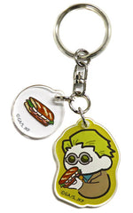 Kento Nanami Jujutsu Kaisen TD Double Acrylic Key Chain Itadakimasu Key Chain [USED]