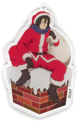 Fire Force Shinmon Benimaru Christmas Newly-Drawn Acrylic Key Ring Keychains [USED]
