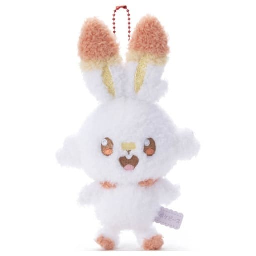 Scorbunny Pokemon Poke Peace Ball Chain Mascot Key Chain [USED]