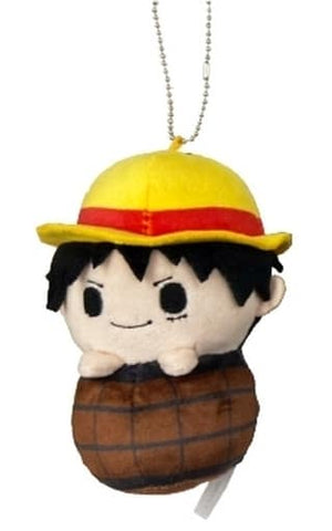 Monkey D. Luffy One Piece Pyokonui Mascot Key Chain [USED]