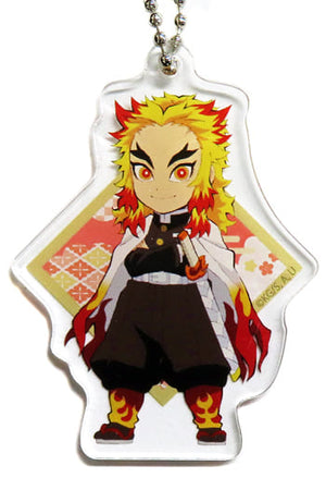 Kyojuro Rengoku Demon Slayer: Kimetsu no Yaiba Random Deformed Acrylic Charm Vol.2 Charm [USED]