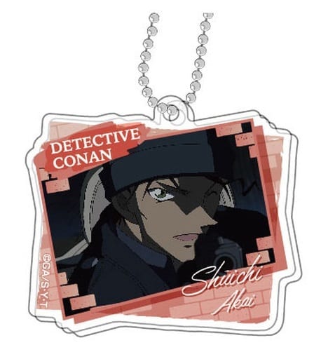 Shuichi Akai Detective Conan Decofla Acrylic Key Chain Key Chain [USED]