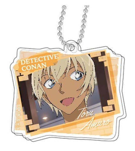 Toru Amuro Detective Conan Decofla Acrylic Key Chain Key Chain [USED]